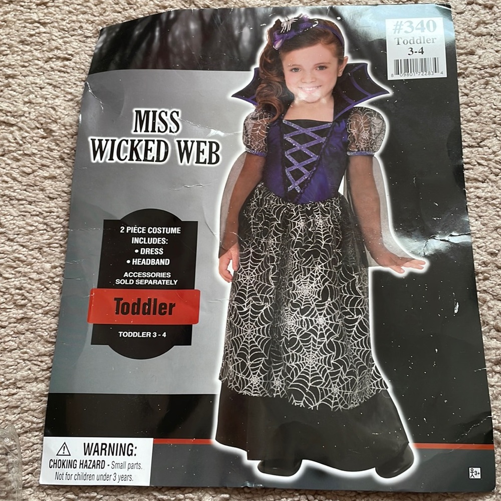 Miss Wicked Web Halloween Costume
